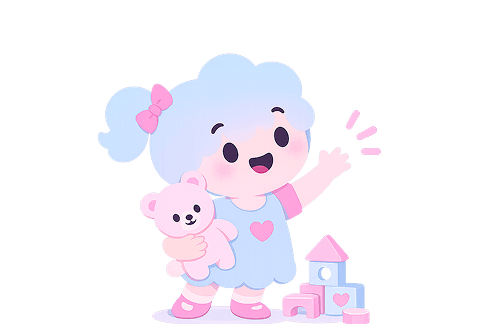Blue mascot